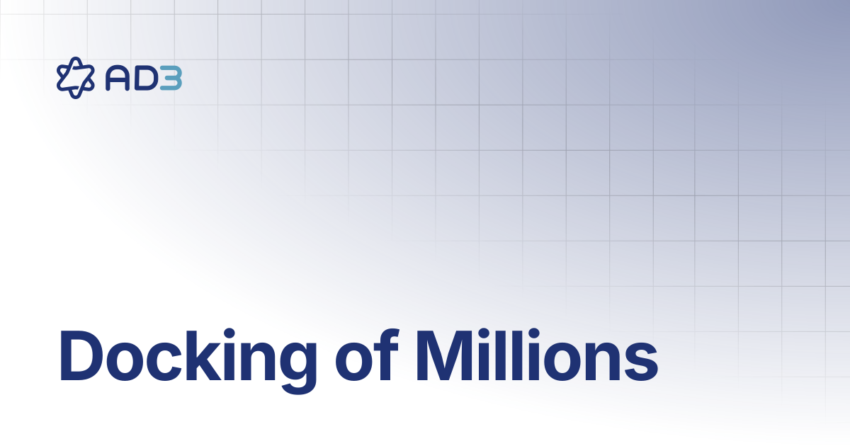 Docking of Millions | Documentation | AD3 User Guide